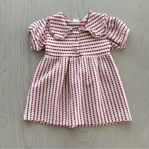 Zara Kids Charming Red and White Dress